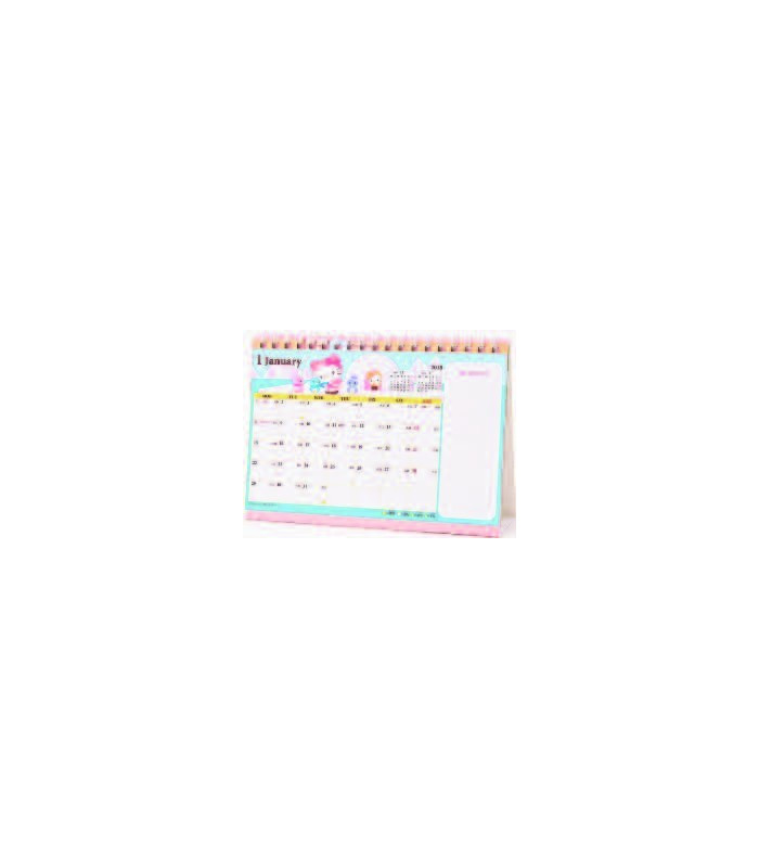 Hello Kitty Desk Calendar Medium 2018 The Kitty Shop