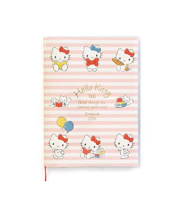 Hello Kitty Schedule Notebook: A5 2018 - The Kitty Shop