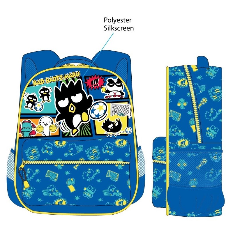 badtz maru plush backpack