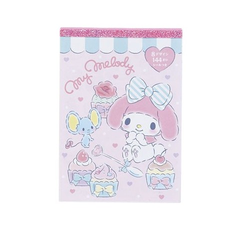 My Melody Memo Pad: 8-Design - The Kitty Shop