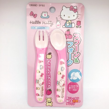 Hello Kitty Baby Spoon & Fork Set - The Kitty Shop