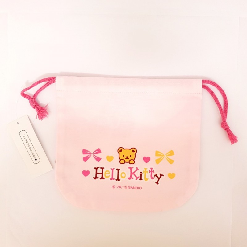 Hello Kitty D-String Bag: Small Face - The Kitty Shop