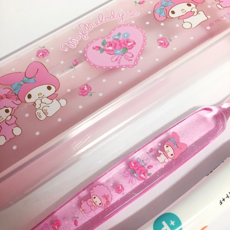 My Melody Travel Toothbrush Set: Case - The Kitty Shop