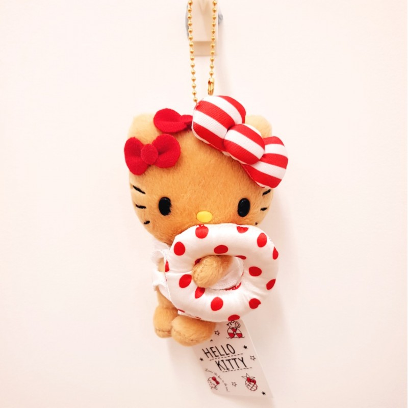 hello kitty key chain plush