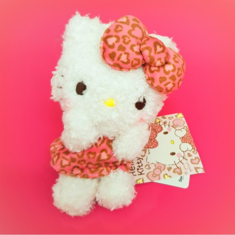 hello kitty leopard plush