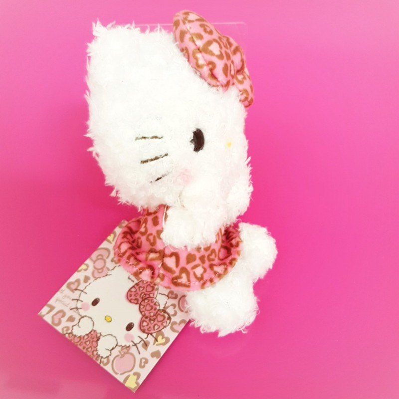 hello kitty leopard plush