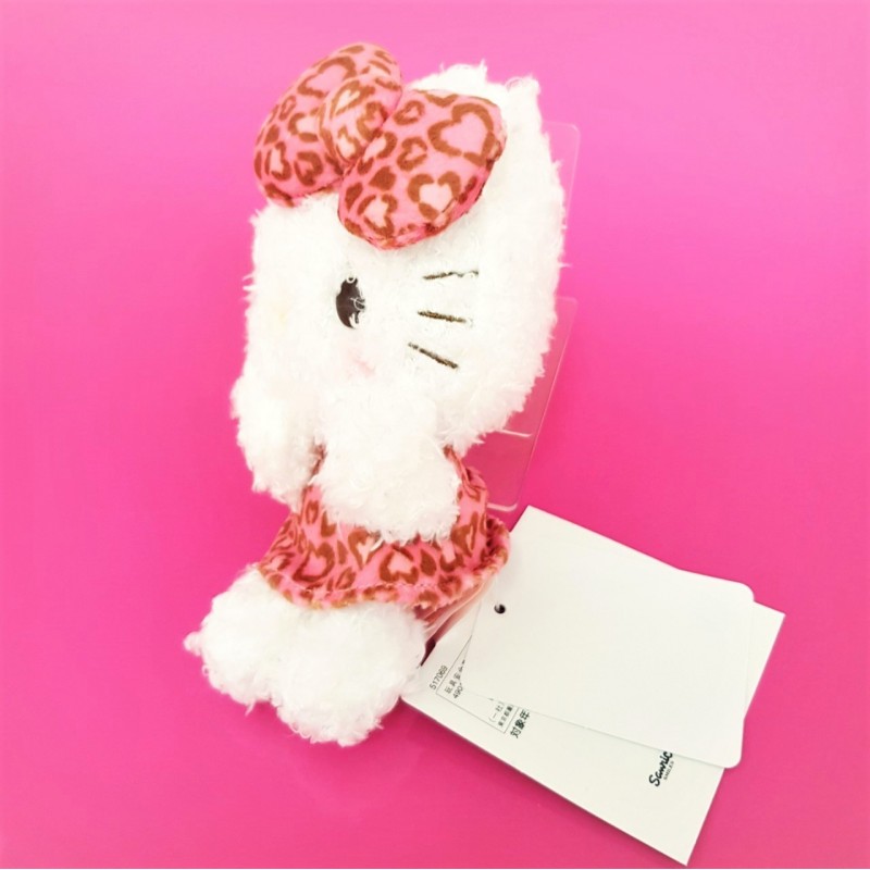 hello kitty leopard plush