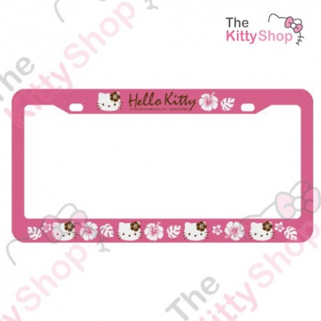 hello kitty license plate holder