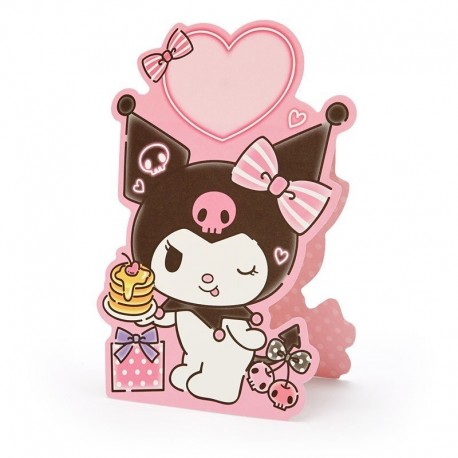 Kuromi Greeting Card : Multi Purpose 9-9 - The Kitty Shop