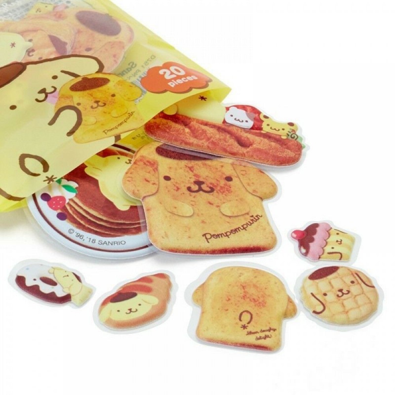 Pompompurin Soft Stickers - The Kitty Shop