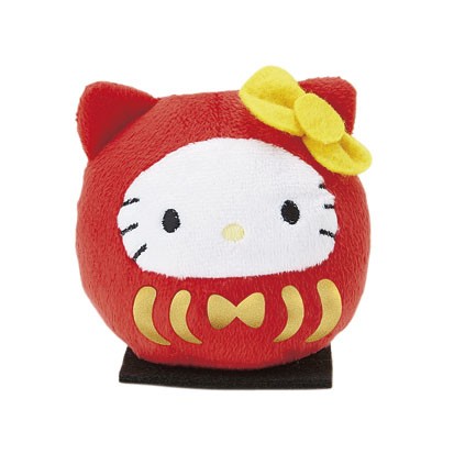 hello kitty daruma plush