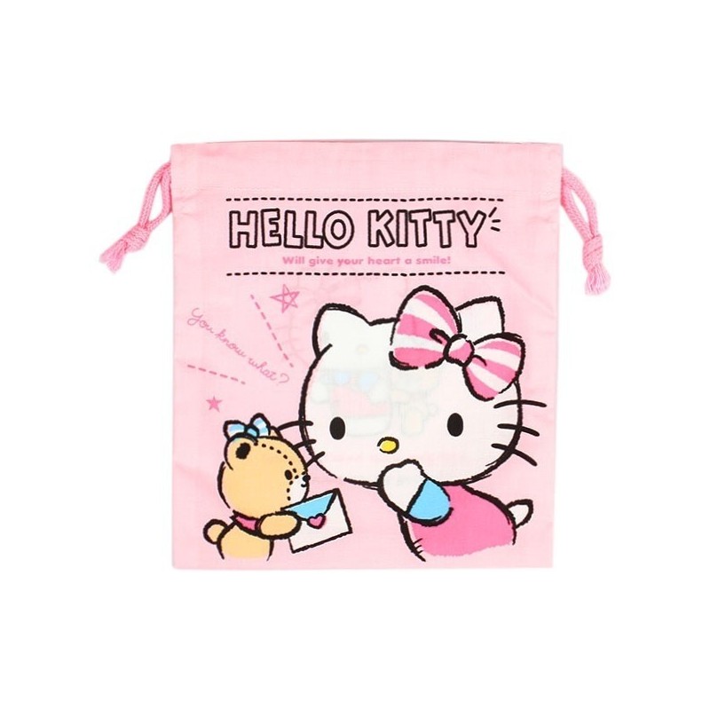 hello kitty string bag