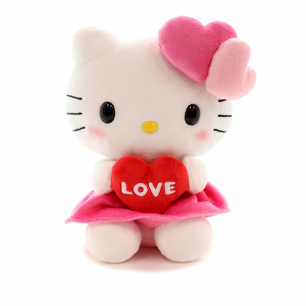 hello kitty valentine's day plush