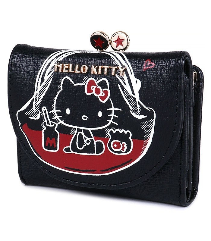 hello kitty black wallet