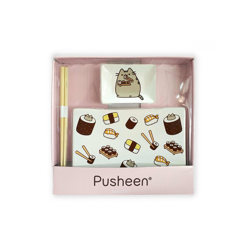 pusheen sushi cat