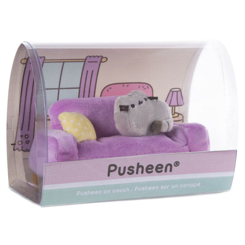 pusheen on a couch