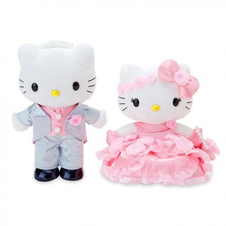 hello kitty wedding doll