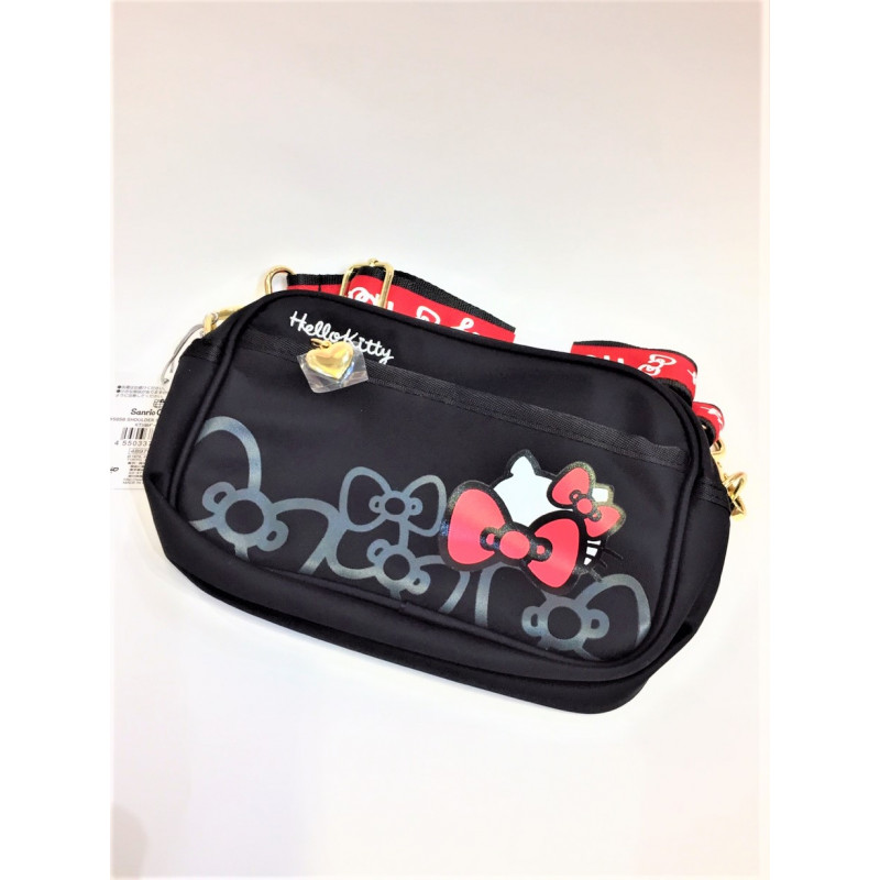 Hello Kitty Shoulder Bag: Hg-Black - The Kitty Shop