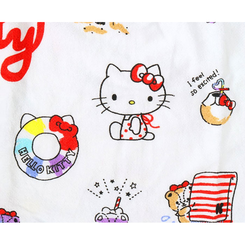 Hello Kitty Wrap Towel: 80 Colorful - The Kitty Shop