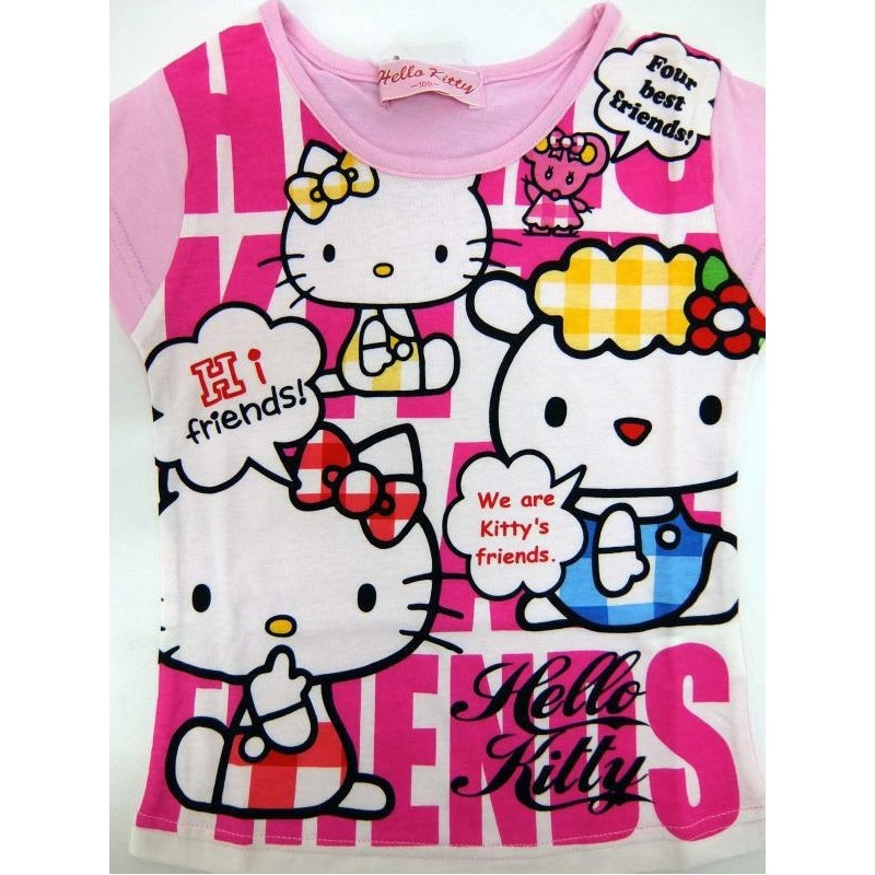  Hello Kitty French  Sleeve T Shirt P 120 Friends The 
