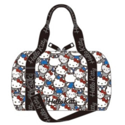 Hello Kitty Boston Bag Black Pose Collection