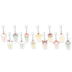 Assorted Characters Secret Random Box Key Holder Cafe Series