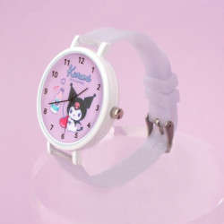 Kuromi Quartz Wrist Watch With Silicone Strap