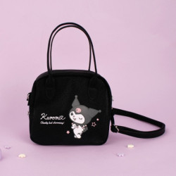 Kuromi Gilitter Crossbody Purse