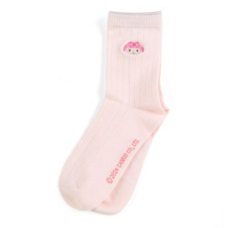 My Melody Ankle Socks: Embroidery