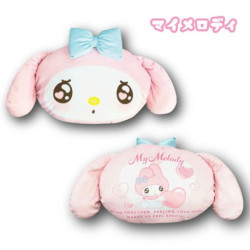 My Melody Love Eyes Big Face Cushion