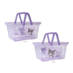 Kuromi Clear Organizer Basket Kuromi & Baku