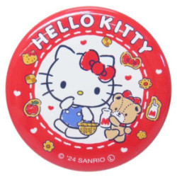 Hello Kitty Sanrio Charactors Can Badge Pin Japan Made