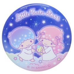 Little Twin Stars Sanrio Charactors Can Badge Pin Japan Made