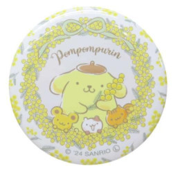 Pompompurin Sanrio Charactors Can Badge Pin Japan Made