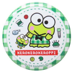 Keroppi Sanrio Charactors Can Badge Pin Japan Made