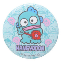 Hangyodon Sanrio Charactors Can Badge Pin Japan Made