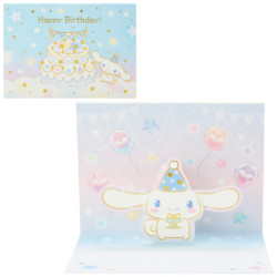 Cinnamoroll Birthday Greeting Message Card : Bd218-3