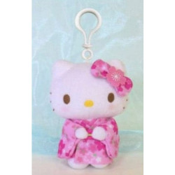 Hello Kitty Mascot Clip-On Sakura