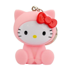 Hello Kitty Cat Costume 3D Figure Keyring