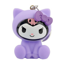 Kuromi Cat Costume 3D Figure Keyring