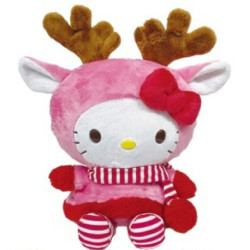 Hello Kitty 12 Inch Plush Reindeer