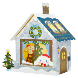 Cinnamoroll Christmas Card: 3D House Jx 76-4