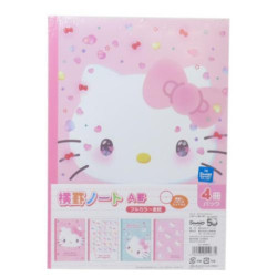 Hello Kitty B5 Ruled Notebook 4P 50th Anniversary