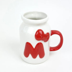 Hello Kitty Milk Bottle Mug