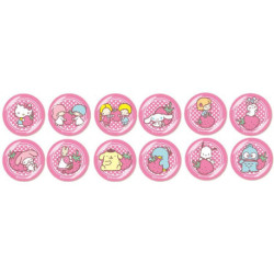 Assorted Characters Badge Set