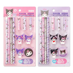 Kuromi Figure Pencil Cap Set