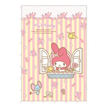 My Melody Notebook: Horizontal - The Kitty Shop