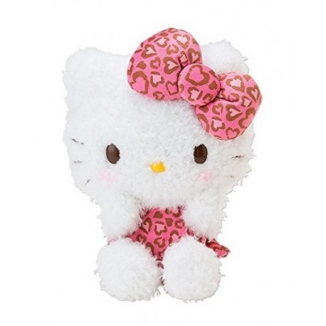 hello kitty leopard plush