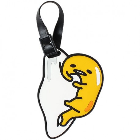 gudetama luggage tag