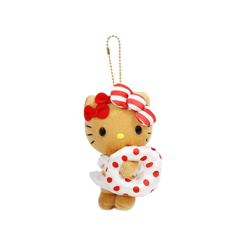 hello kitty key chain plush